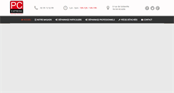 Desktop Screenshot of pc-express.fr